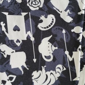 TC2 Lularoe Leggings Alice in Wonderland